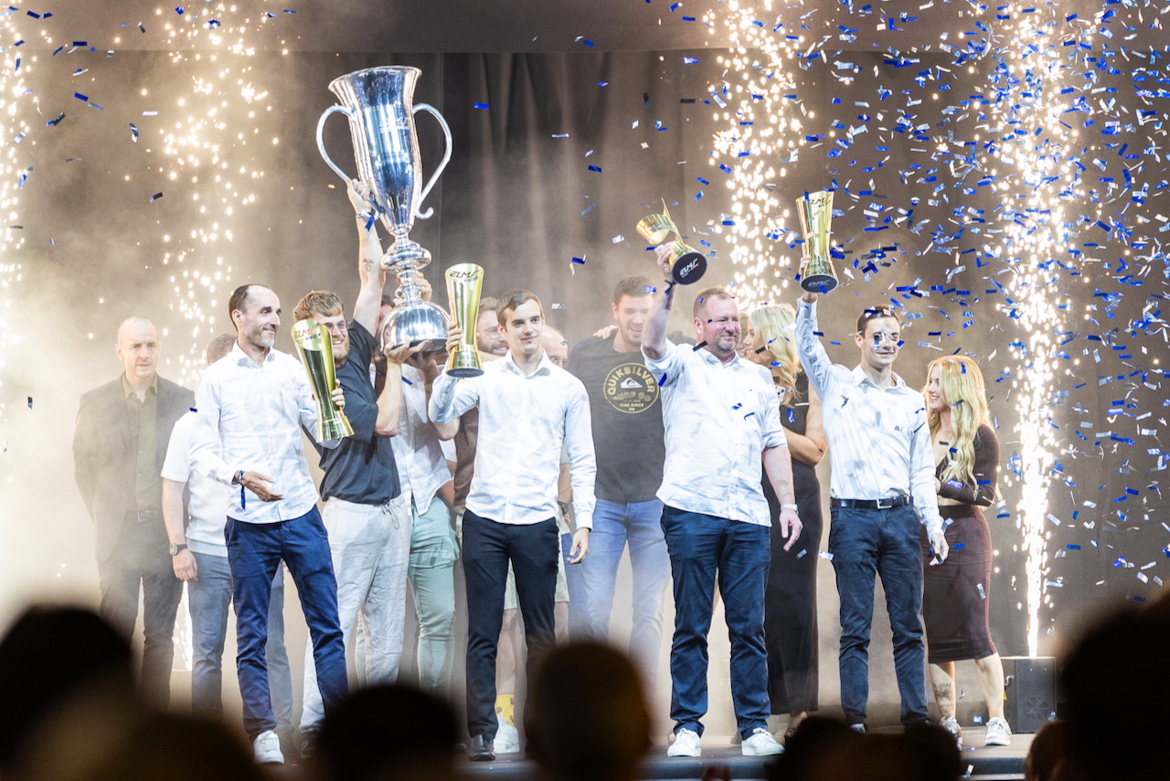 AO BY TF / Jonny EDGAR (GBR) - AO BY TF / Louis DELETRAZ (CHE) - AO BY TF / Robert KUBICA (POL) -European Le Mans Series - Awards Cermony - Portimao Arena  - Portugal -