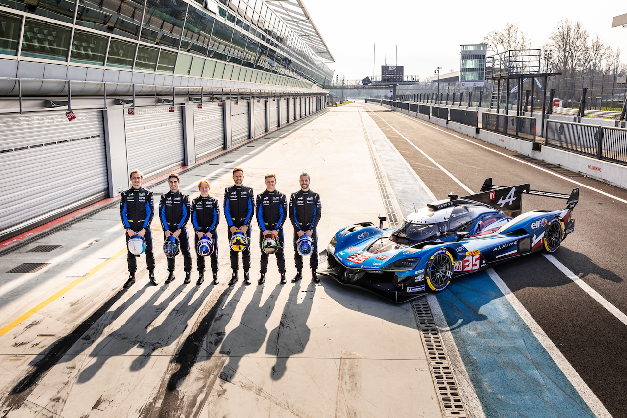 ALPINE ENDURANCE TEST IN MONZA 2025