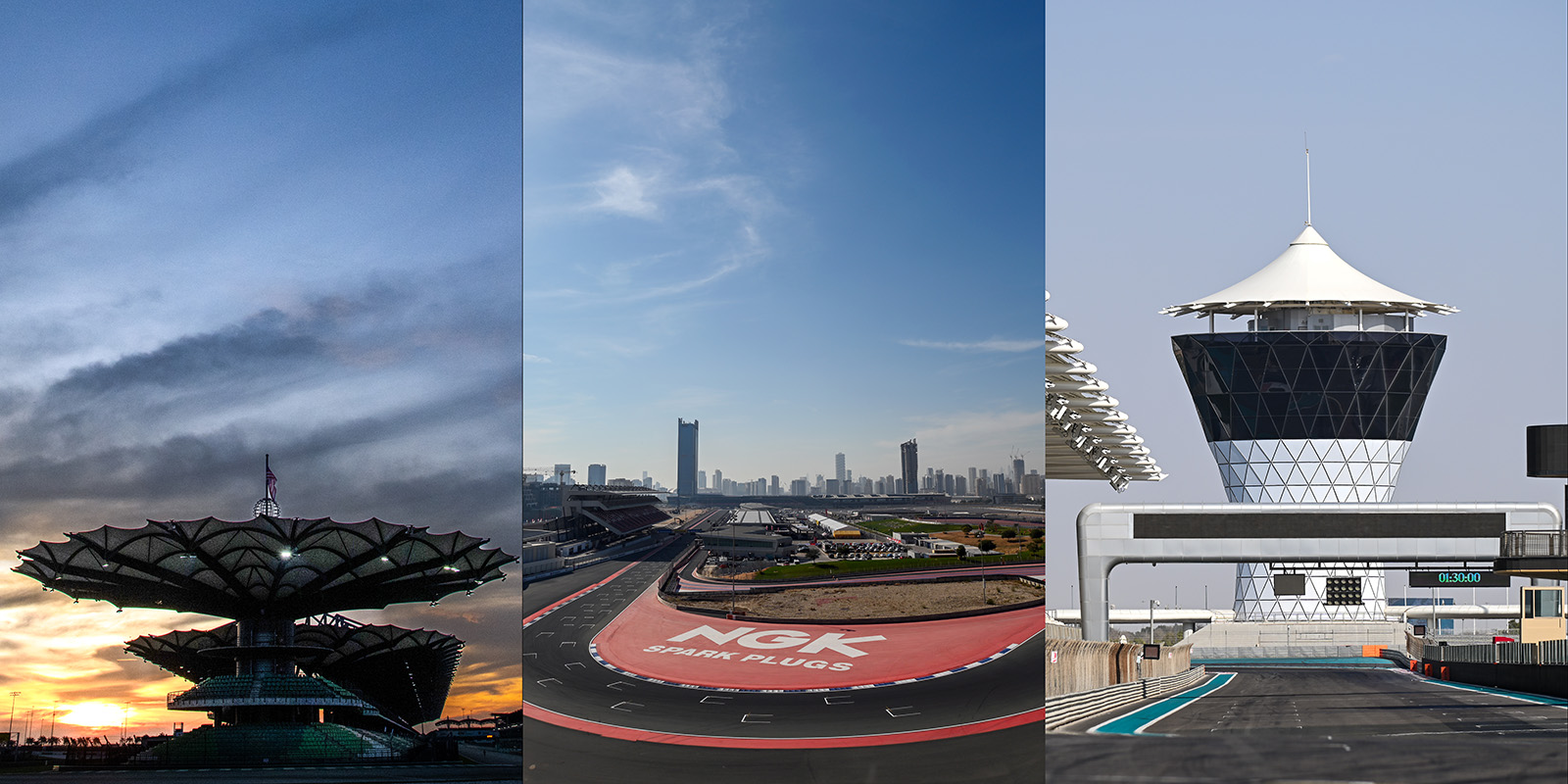 Sunset at Sepang International Circuit