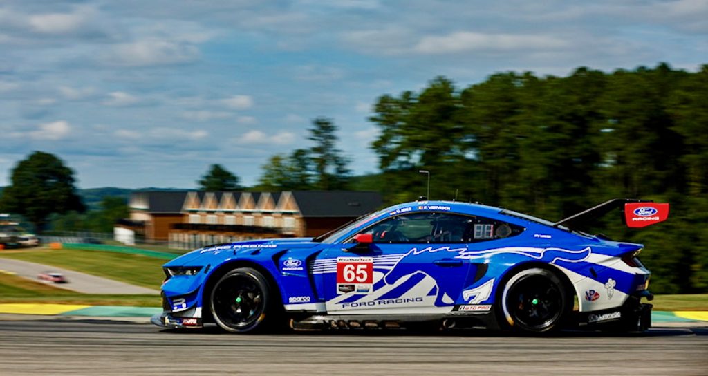 IMSA – Ford in evidenza nelle prime libere al VIR. Piloti sotto la lente di ingrandimento